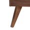 Baxton Studio Demeter Mid-Century Modern Walnut Brown Finished Wood Queen Size 3-Piece Bedroom Set 242-9408-9429-11298-11298-ZORO - alternate 7